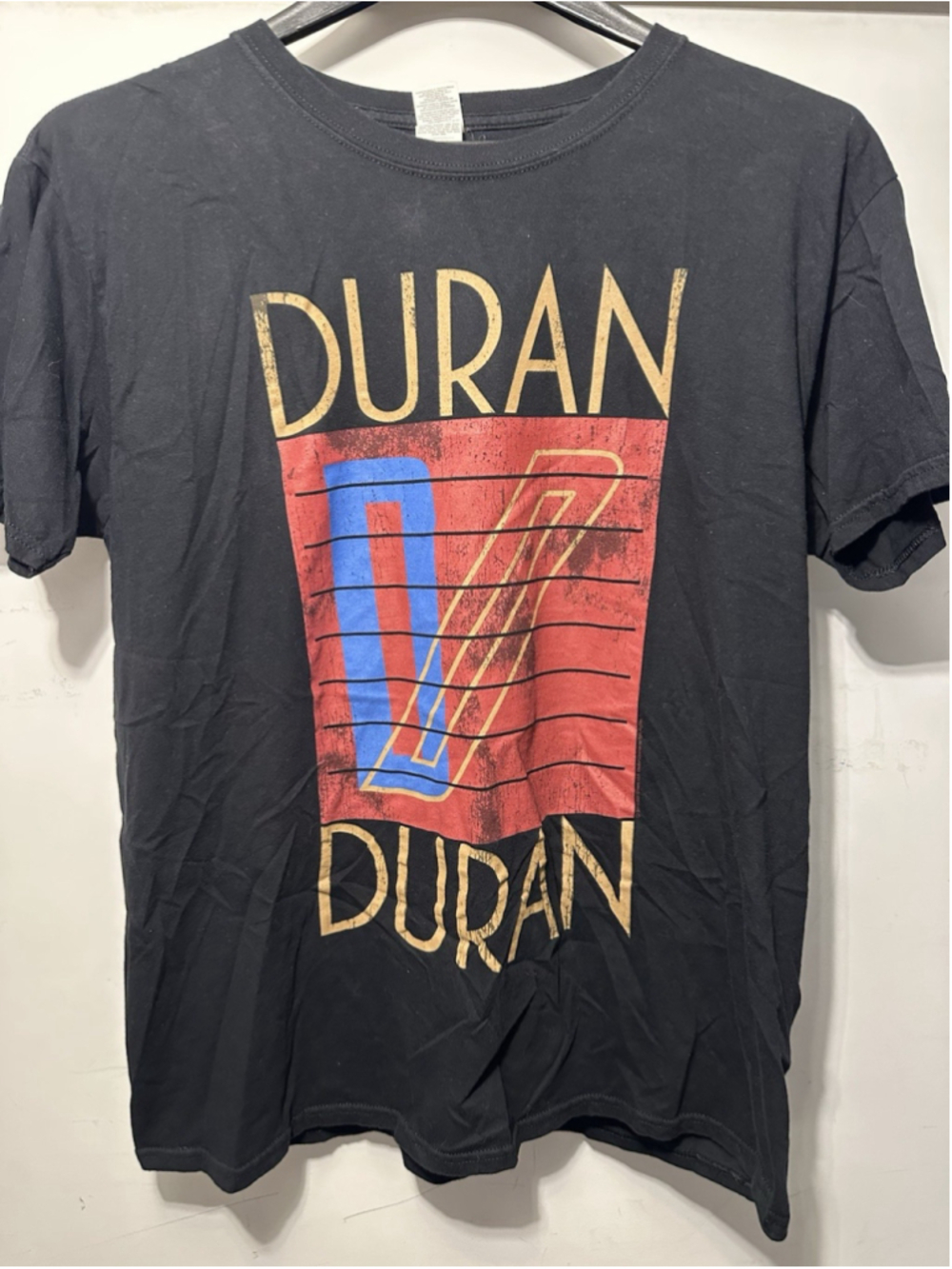 Duran Duran Graphic T Shirt Mens XL Black Gildan Softstyle New Wave Band Tee